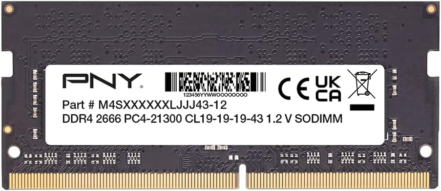 PNY DDR4 2666MHz Notebook Memory RAM 16GB-DDR4-2666Mhz-LAPTOP PNY DDR4 2666MHz Notebook Memory RAM 16GB-DDR4-2666Mhz-LAPTOP
